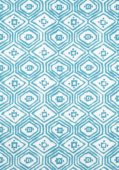 Thibaut F910618 PASS-A-GRILLE Turquoise Fabric