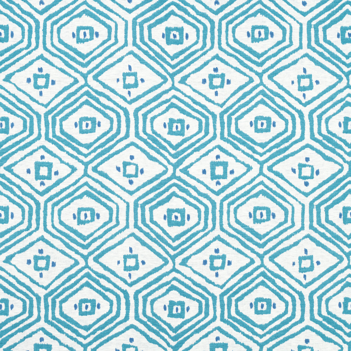 Thibaut F910618 PASS-A-GRILLE Turquoise Fabric