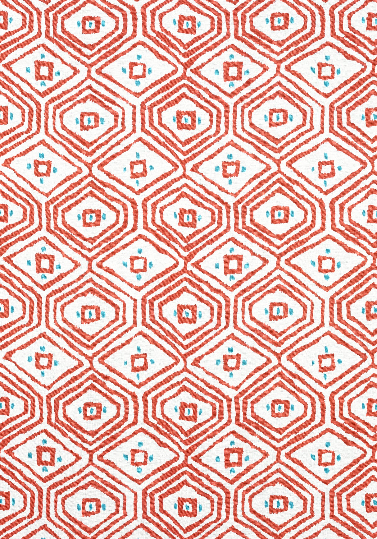 Thibaut F910619 PASS-A-GRILLE Coral Fabric