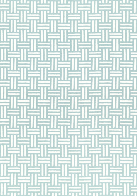 Thibaut F910625 PIERMONT Spa Blue Fabric