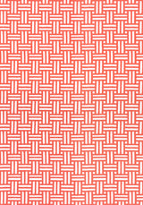 Thibaut F910627 PIERMONT Coral Fabric