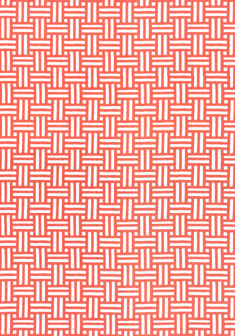 Thibaut F910627 PIERMONT Coral Fabric