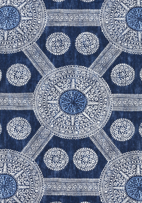 Thibaut F910635 STONINGTON Navy Fabric