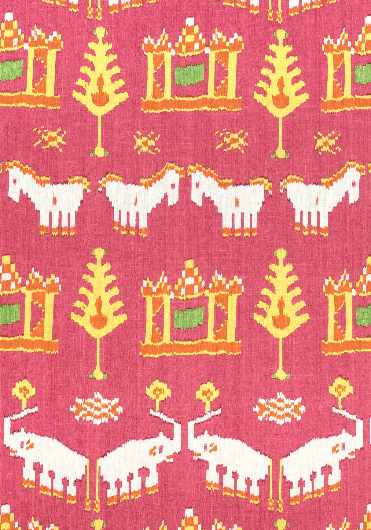 Thibaut F910640 KINGDOM PARADE Pink Fabric
