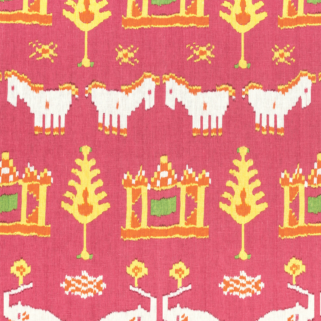 Thibaut F910640 KINGDOM PARADE Pink Fabric