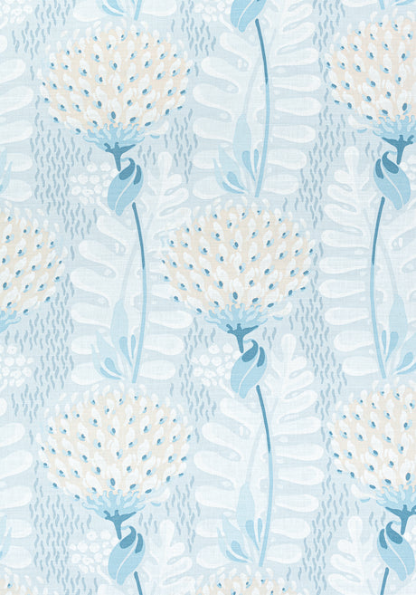 Thibaut F910645 TIVERTON Spa Blue Fabric
