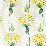 Thibaut F910646 TIVERTON Yellow Fabric