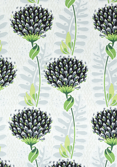 Thibaut F910648 TIVERTON Black Fabric