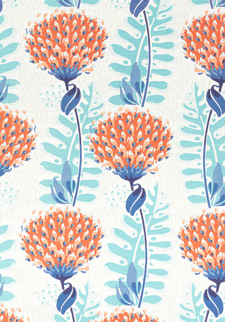 Thibaut F910649 TIVERTON Coral Fabric