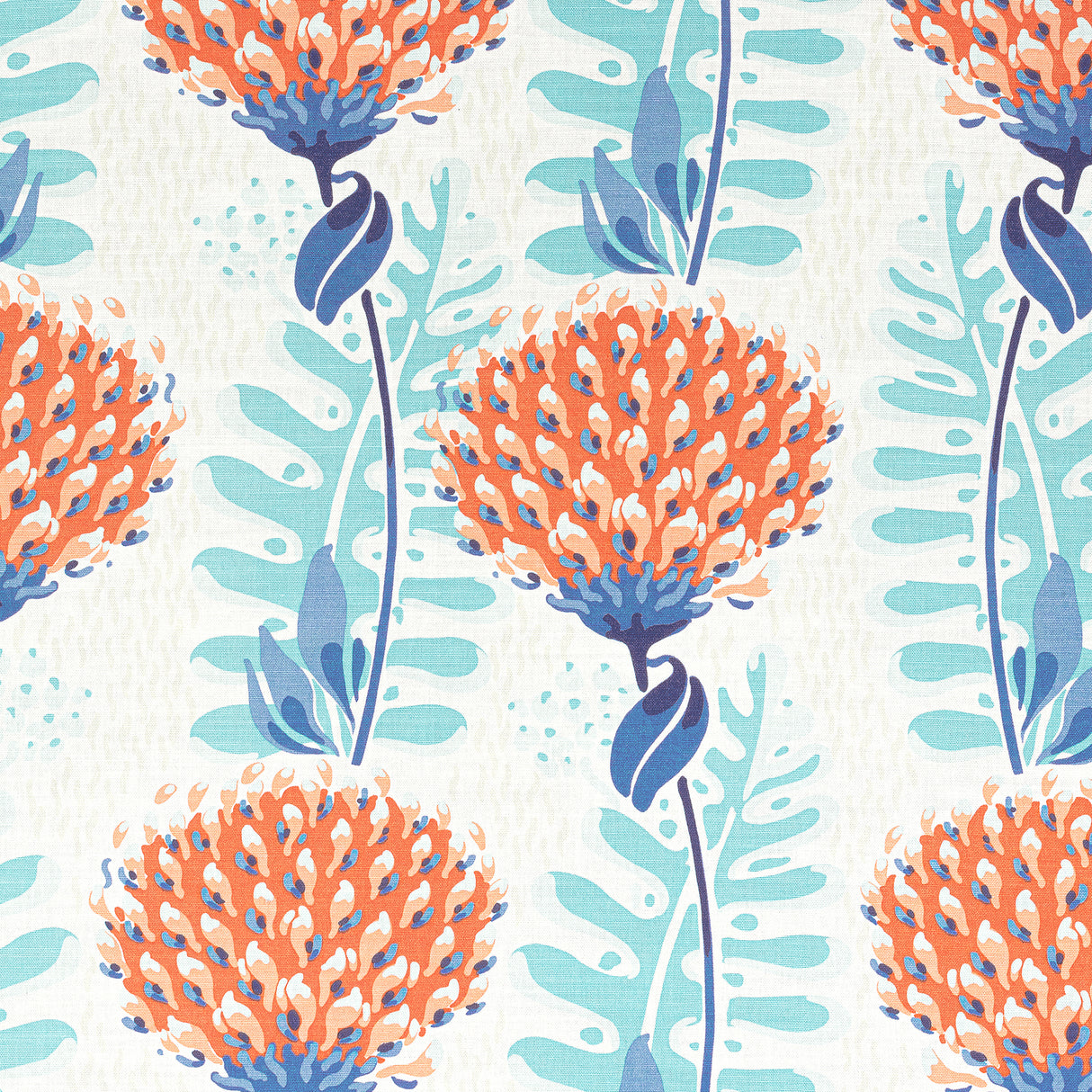 Thibaut F910649 TIVERTON Coral Fabric