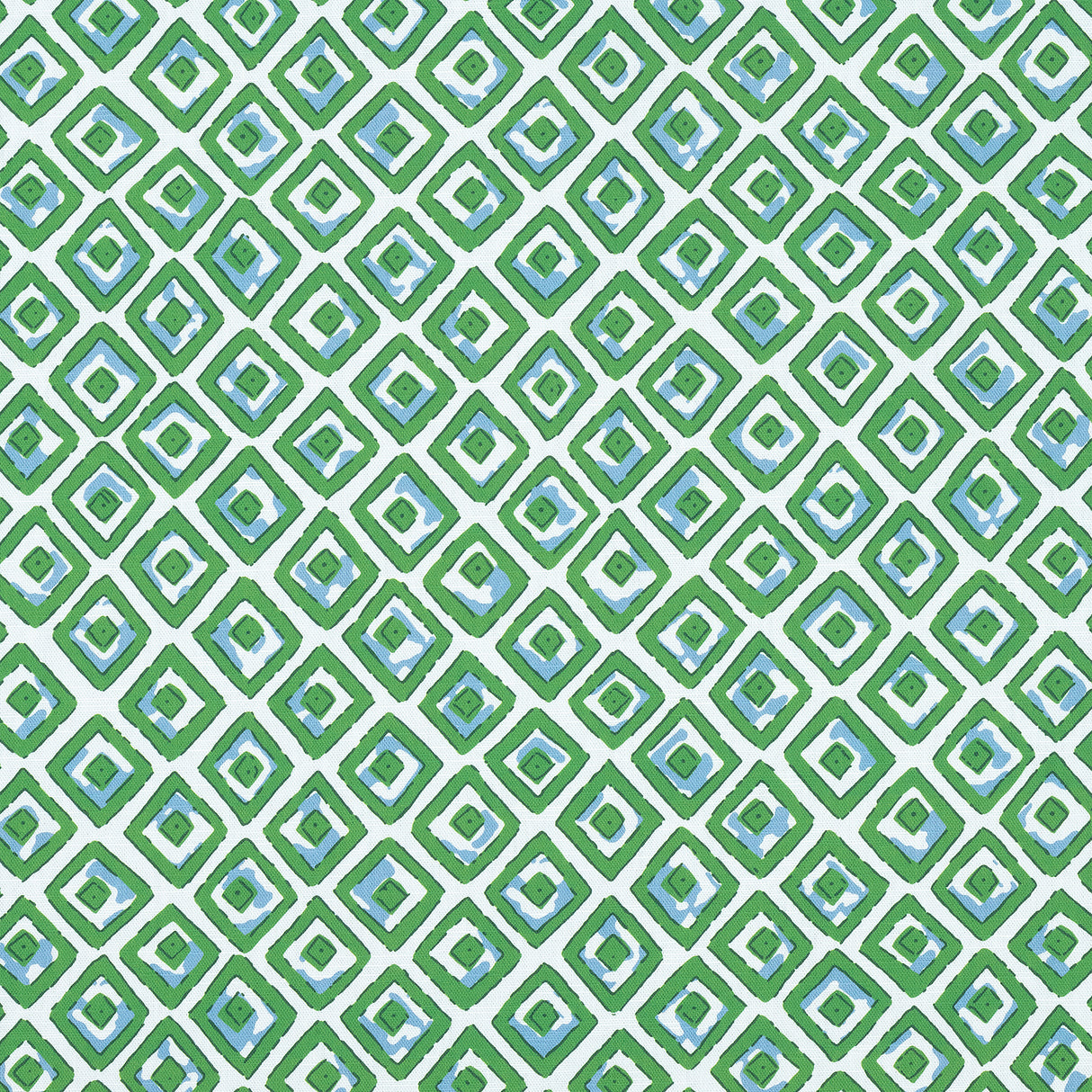 Thibaut F910659 INDIAN DIAMOND Green Fabric