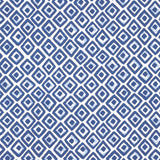 Thibaut F910660 INDIAN DIAMOND Blue Fabric