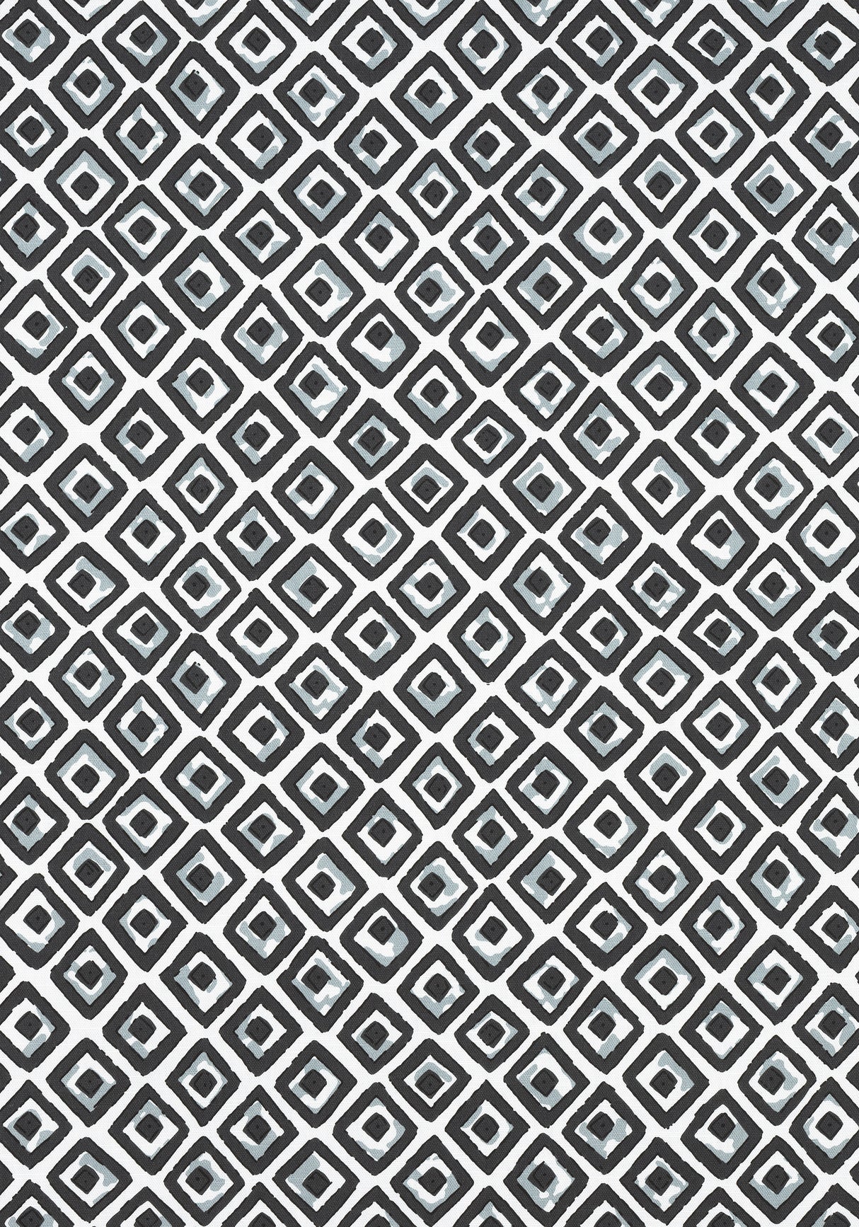 Thibaut F910661 INDIAN DIAMOND Black Fabric