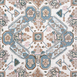 Thibaut F910825 PERSIAN CARPET Spa Blue Fabric