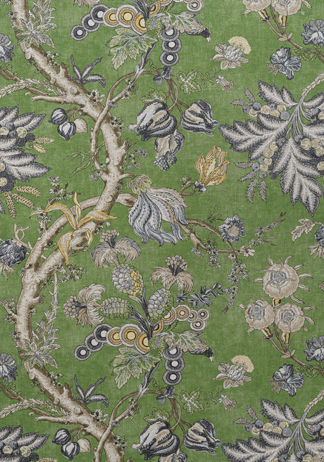 Thibaut F910844 CHATELAIN Green Fabric