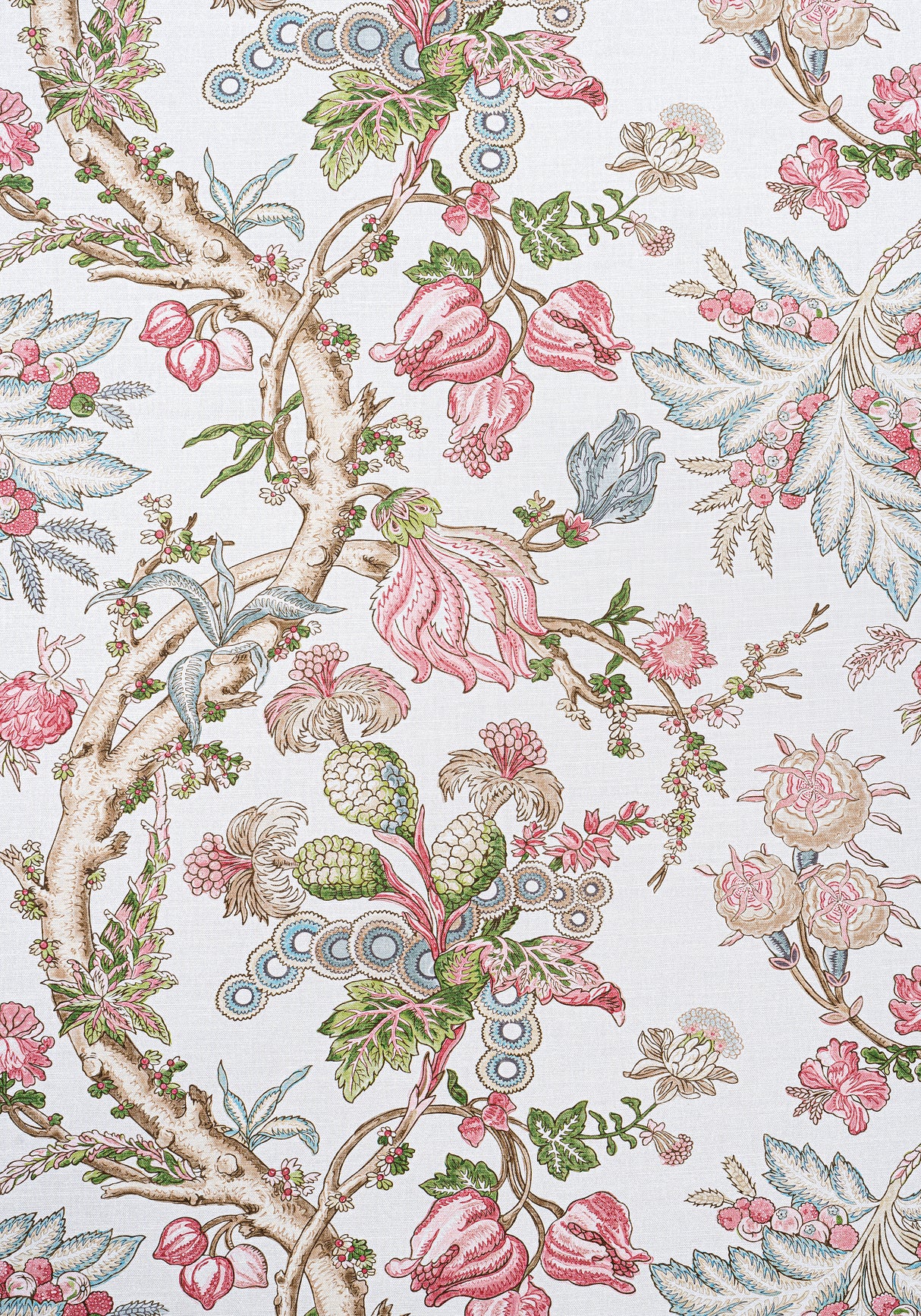 Thibaut F910848 CHATELAIN Pink Fabric