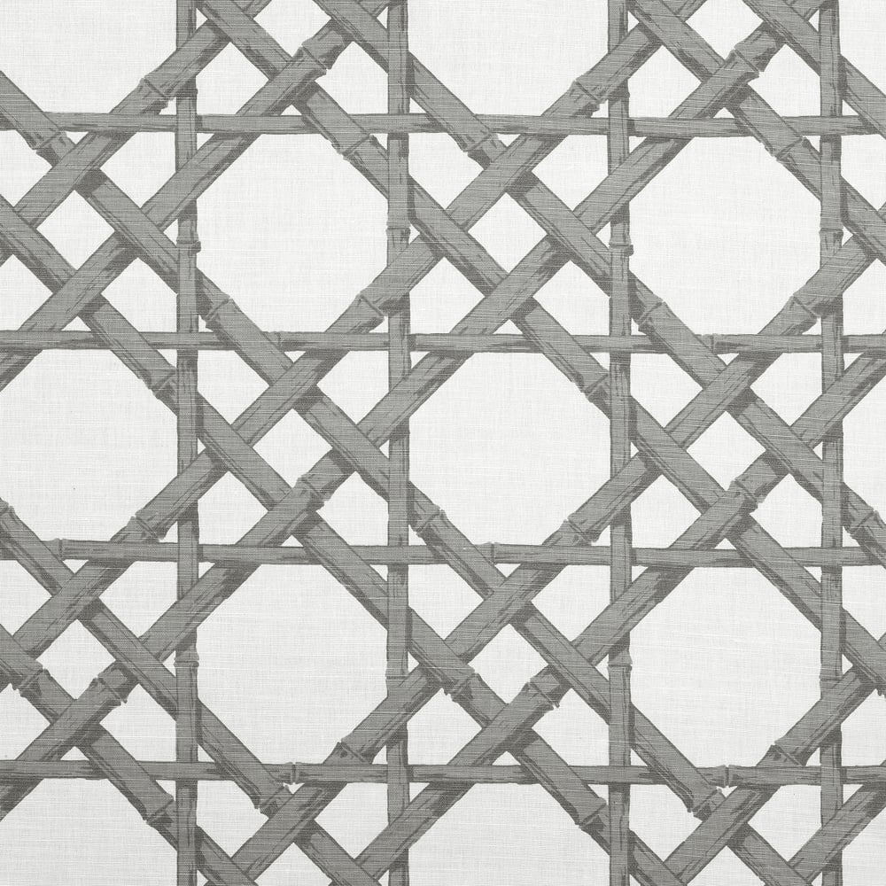 Thibaut F913141 CYRUS CANE Grey Fabric