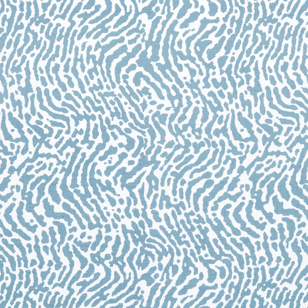 Thibaut F913152 ST. CROIX Aqua Fabric