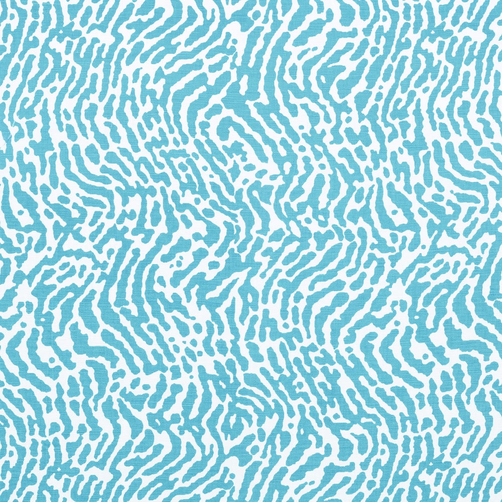 Thibaut F913153 ST. CROIX Turquoise Fabric