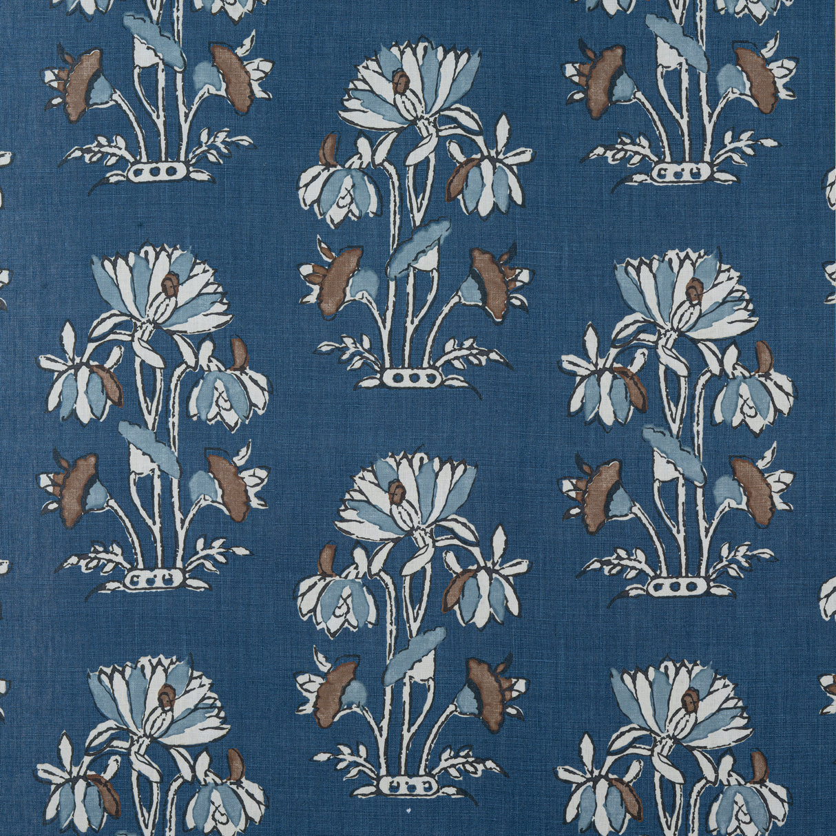 Thibaut F913203 LILY FLOWER Navy