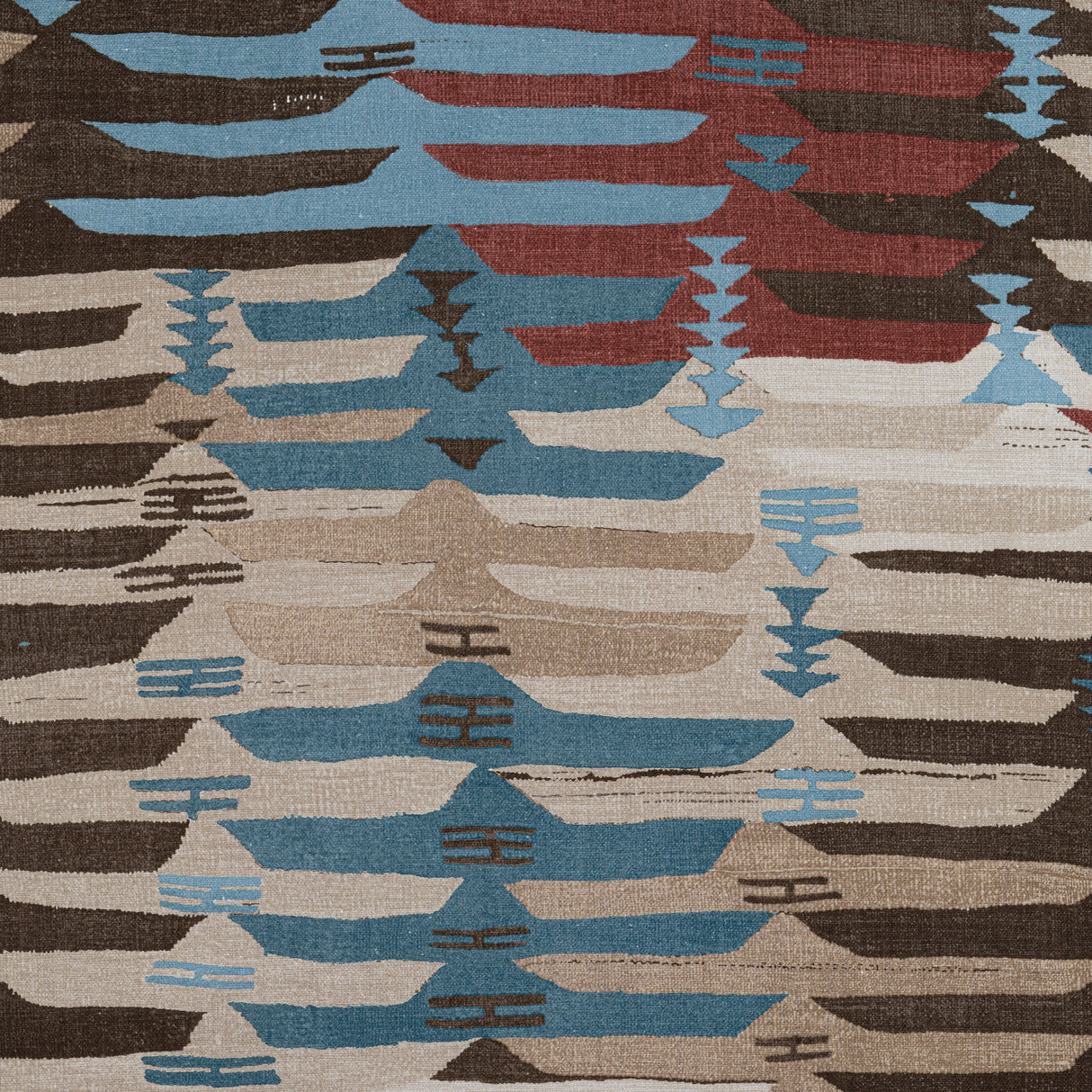 Thibaut F913213 RIO GRANDE Beige and Sunbaked Fabric