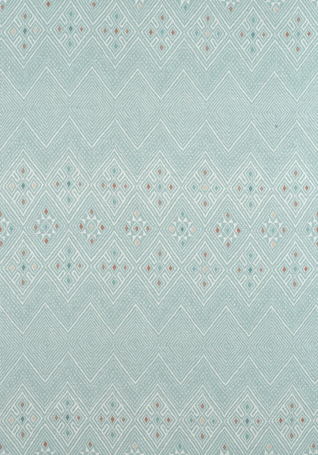 Thibaut F913229 HIGH PLAINS Spa Blue Fabric