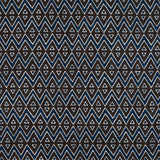 Thibaut F913236 TIBURON Brown and Navy Fabric