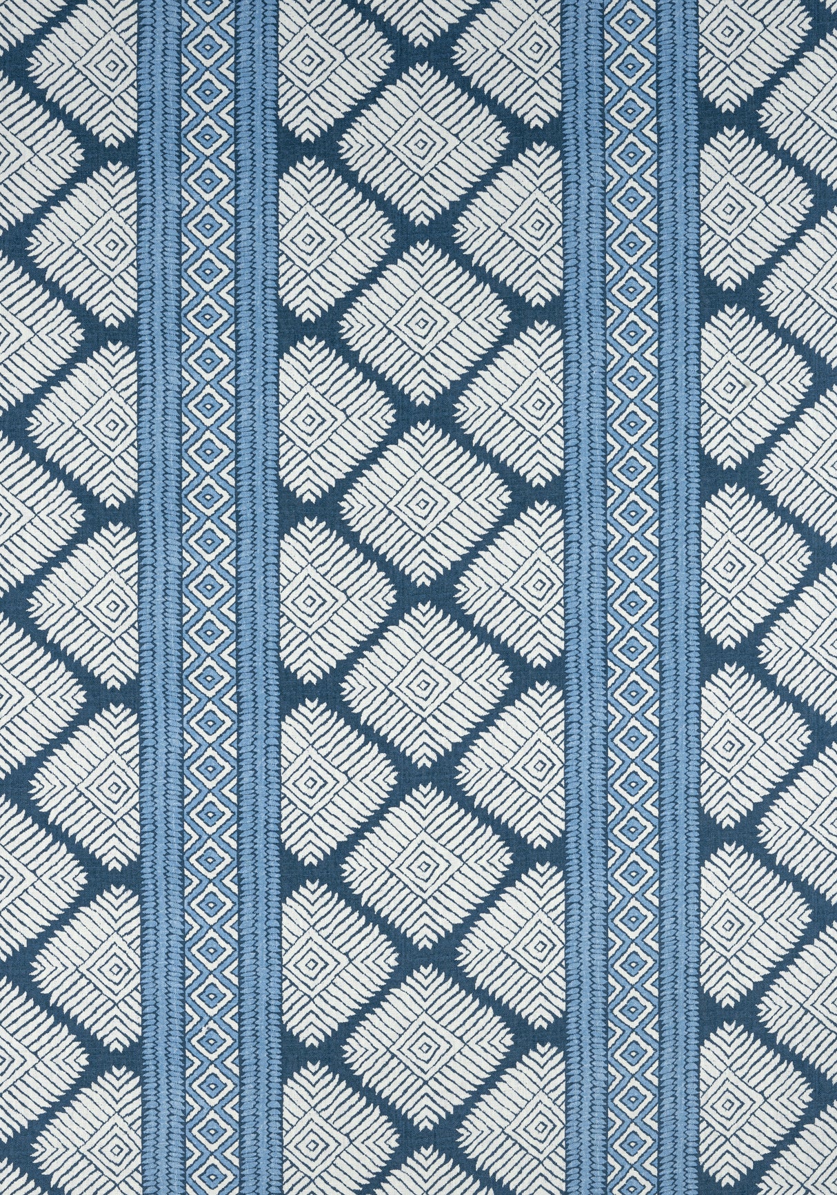 Thibaut F913249 AUSTIN Navy Fabric