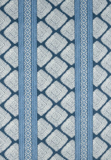 Thibaut F913249 AUSTIN Navy Fabric