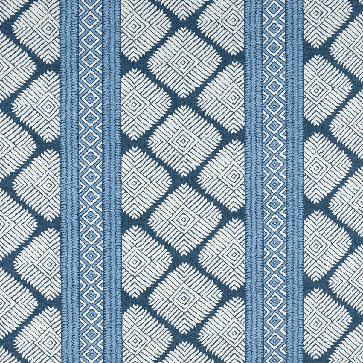 Thibaut F913249 AUSTIN Navy Fabric