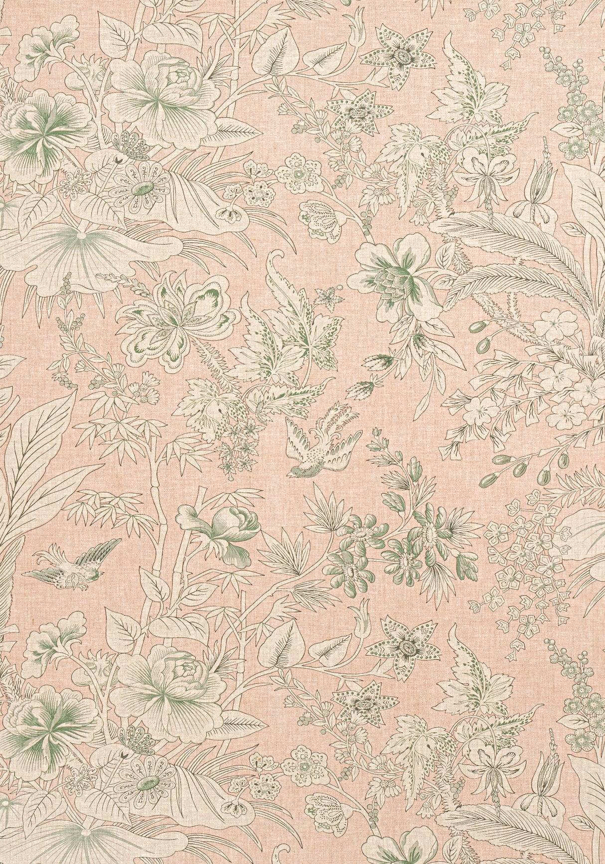 Thibaut F913600 ROSALIND Blush Fabric
