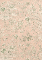 Thibaut F913600 ROSALIND Blush Fabric
