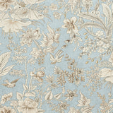 Thibaut F913604 ROSALIND Spa Blue Fabric