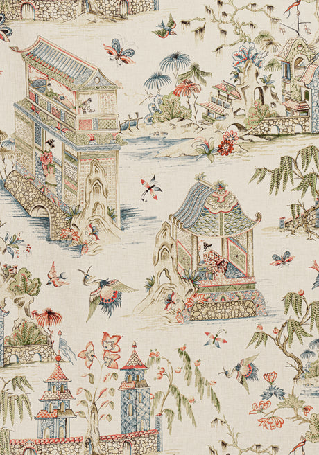 Thibaut F913618 GRAND PALACE Taupe Fabric