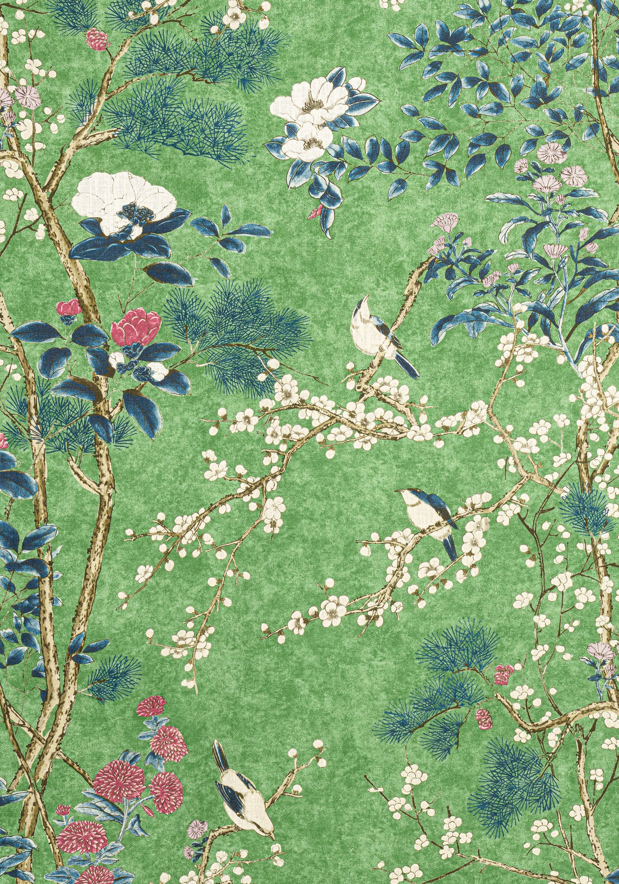 Thibaut F913623 KATSURA Emerald Fabric