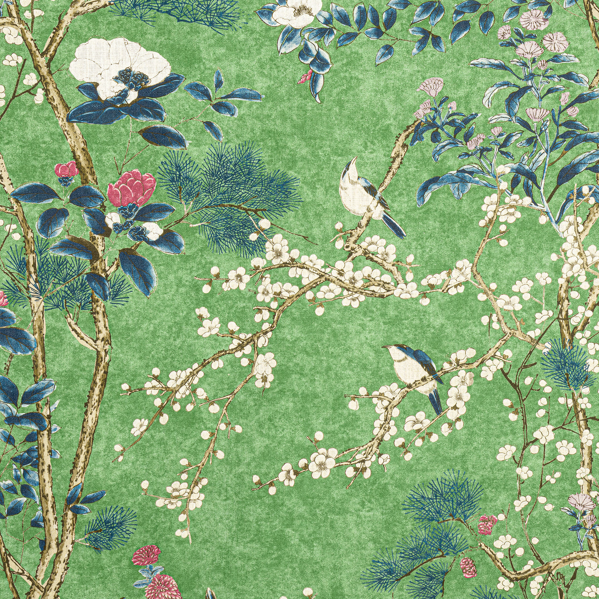 Thibaut F913623 KATSURA Emerald Fabric