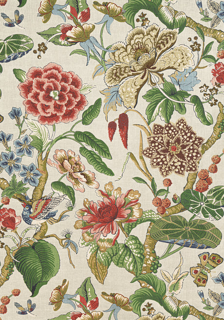 Thibaut F913657 HILL GARDEN Flax Fabric