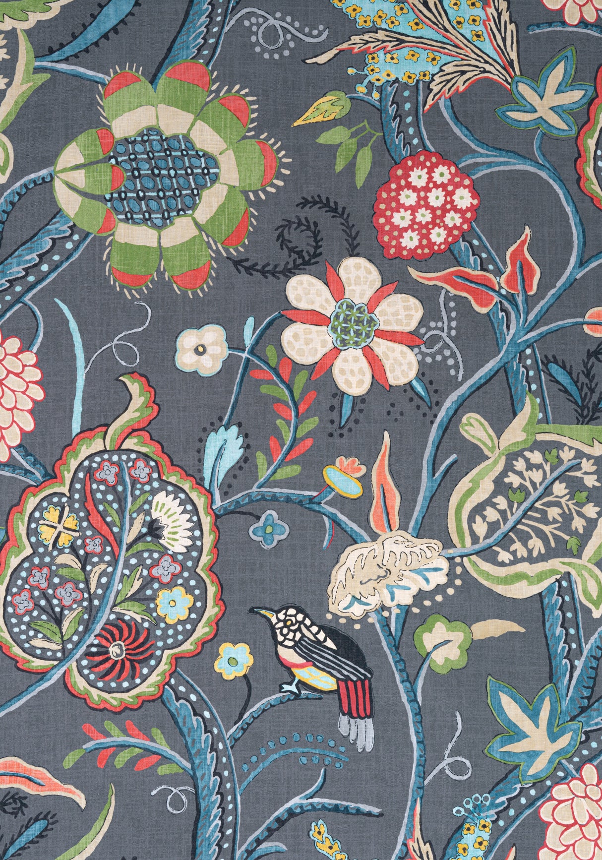 Thibaut F914301 WINDSOR Grey Fabric