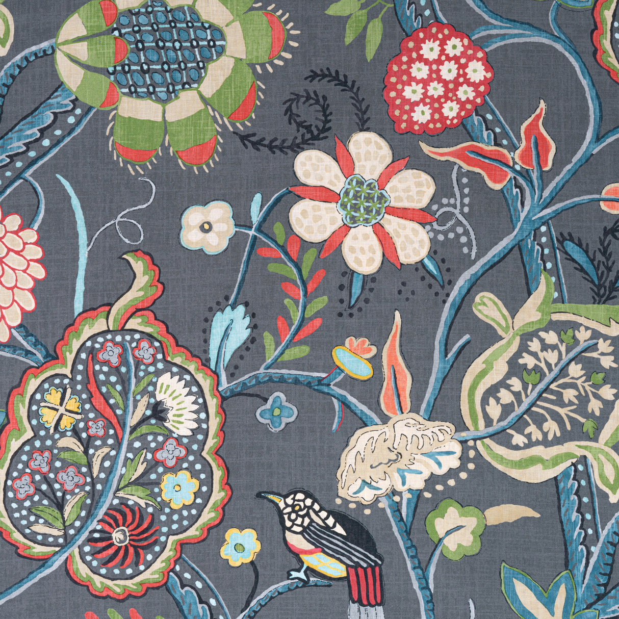 Thibaut F914301 WINDSOR Grey Fabric