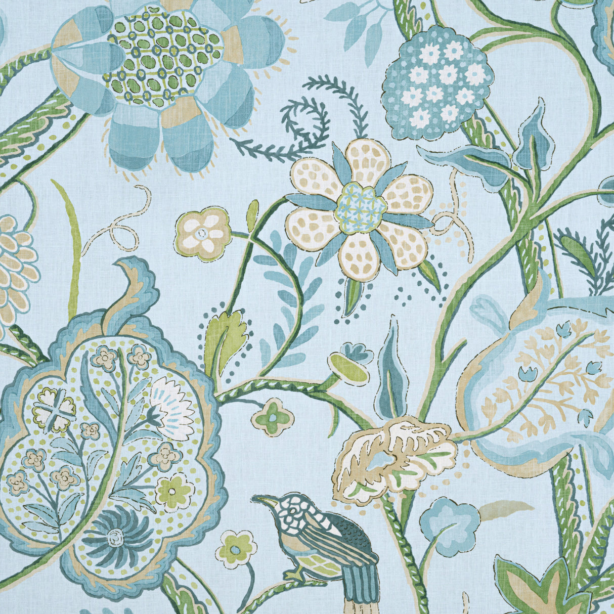 Thibaut F914304 WINDSOR Spa Blue Fabric