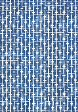 Thibaut F914310 HAVEN Navy Fabric