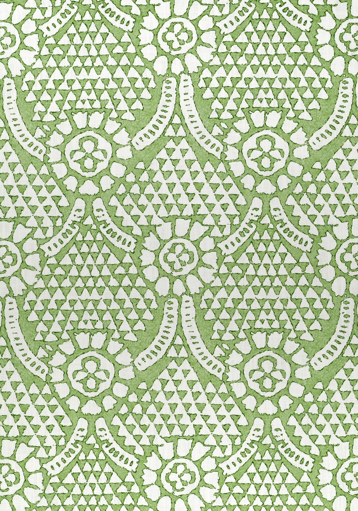 Thibaut F914318 CHAMOMILE Green Fabric