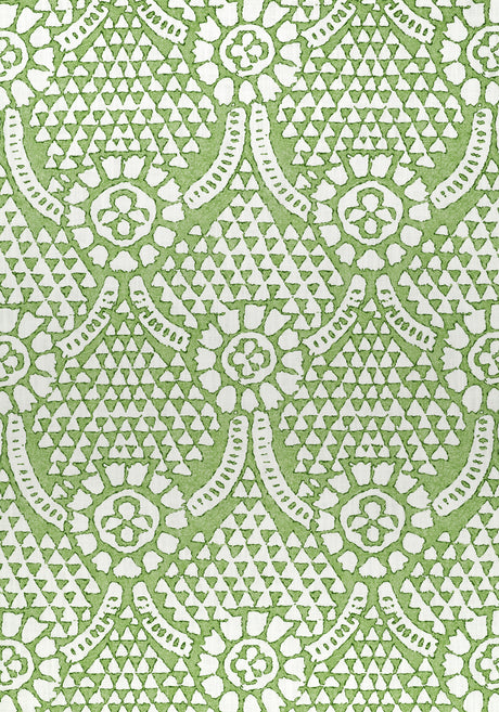 Thibaut F914318 CHAMOMILE Green Fabric