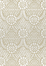 Thibaut F914319 CHAMOMILE Beige Fabric