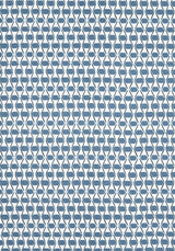 Thibaut F914326 DENVER Blue Fabric