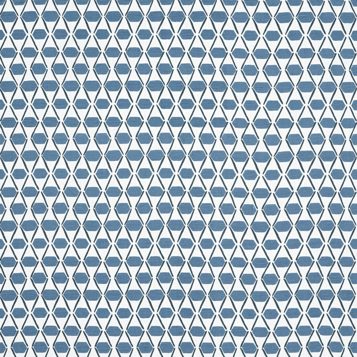 Thibaut F914326 DENVER Blue Fabric