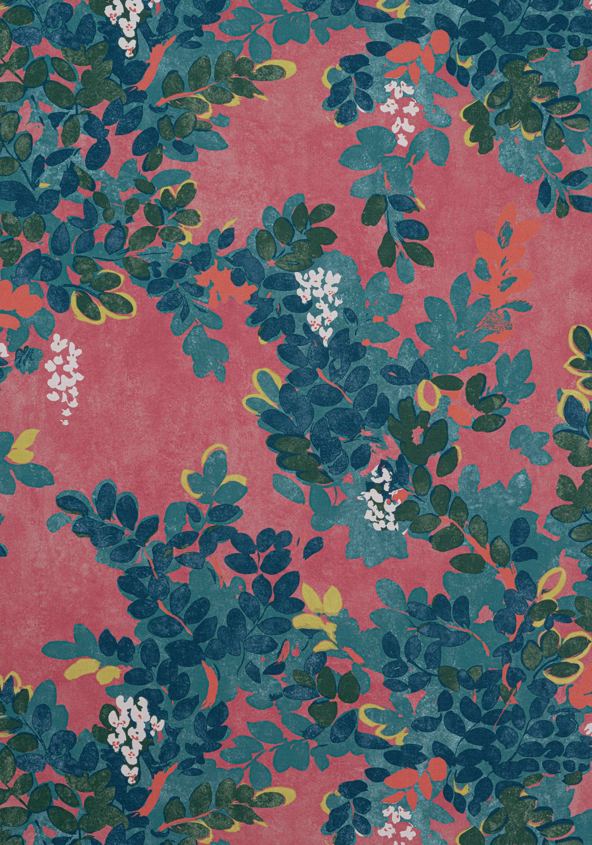 Thibaut F914332 CENTRAL PARK Pink Fabric