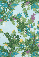 Thibaut F914334 CENTRAL PARK Sky Blue Fabric
