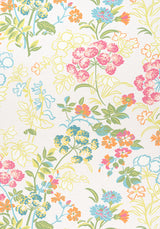 Thibaut F914340 SPRING GARDEN Cream Fabric