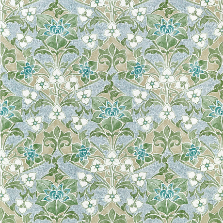 Thibaut WOODFORD F914600 in Sage Fabric - FAIRHAVEN FABRIC B